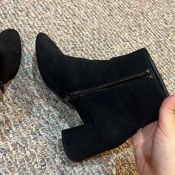 Mango faux suede heeled boots - Picture 8 of 10